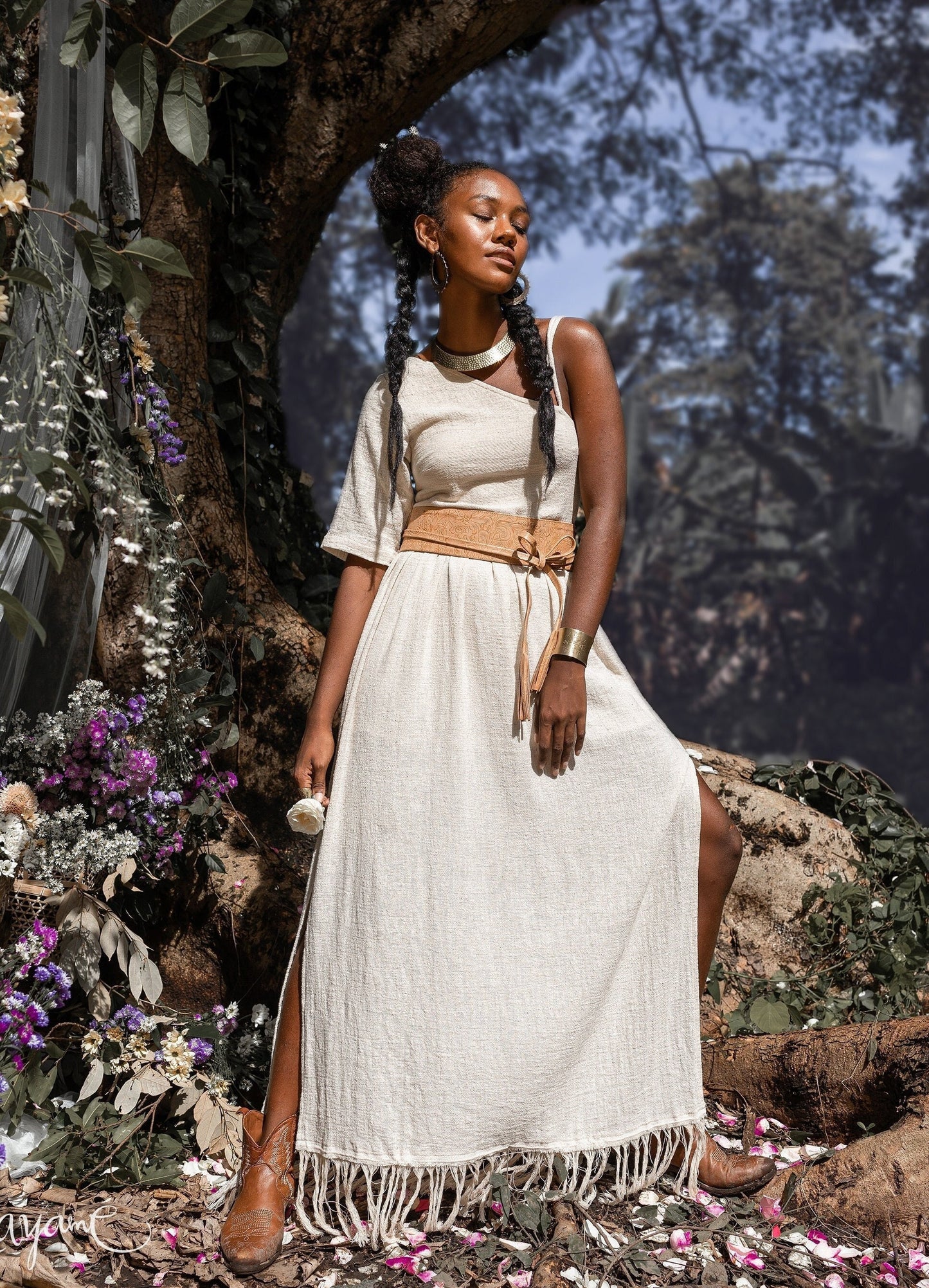 Grecian goddess dress