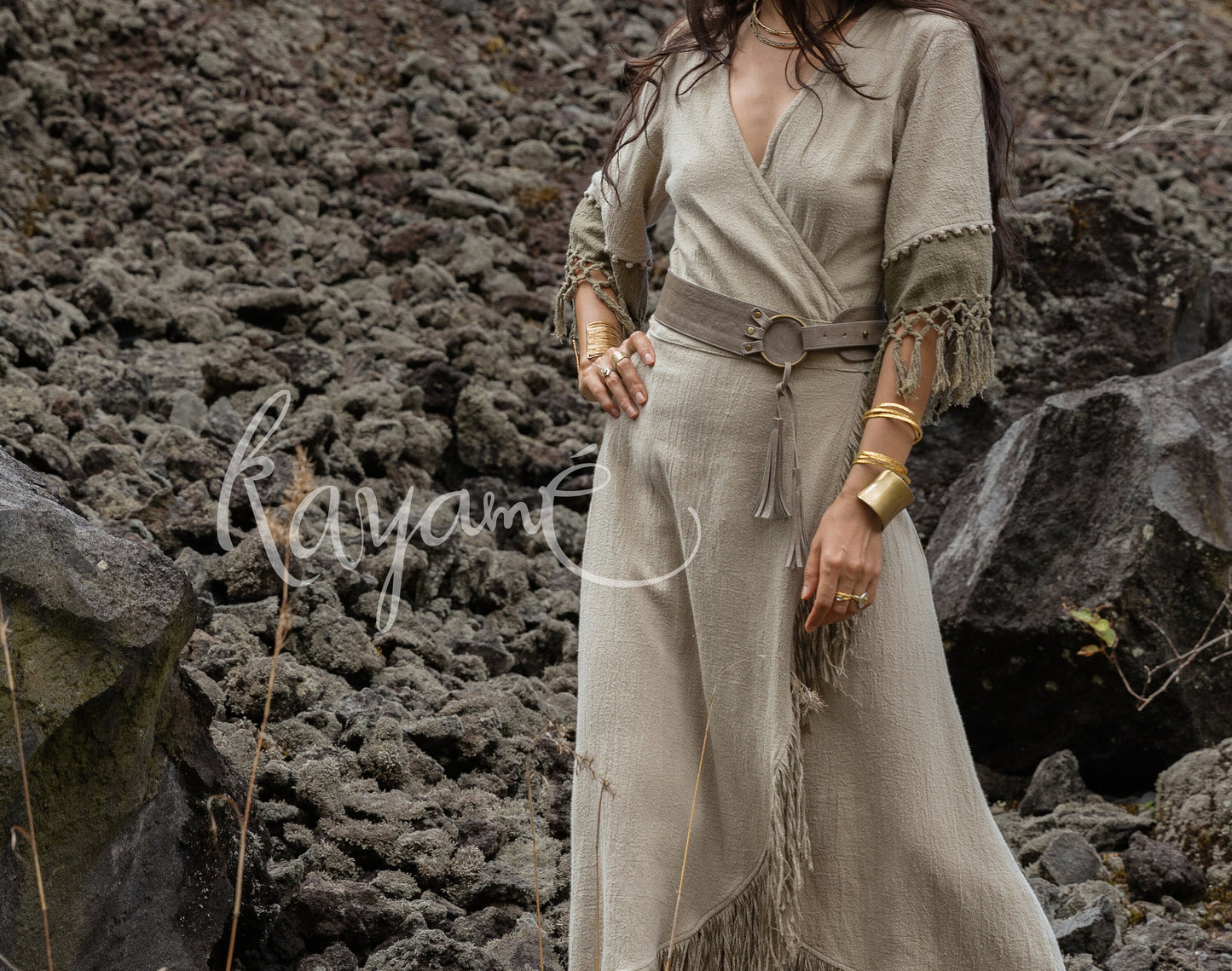 Boho vegan belt