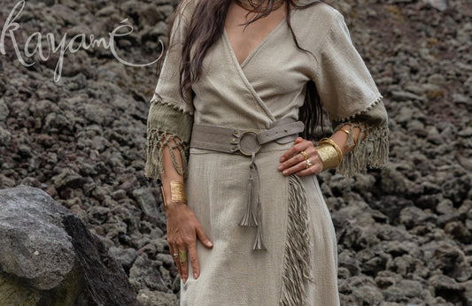 Boho vegan belt