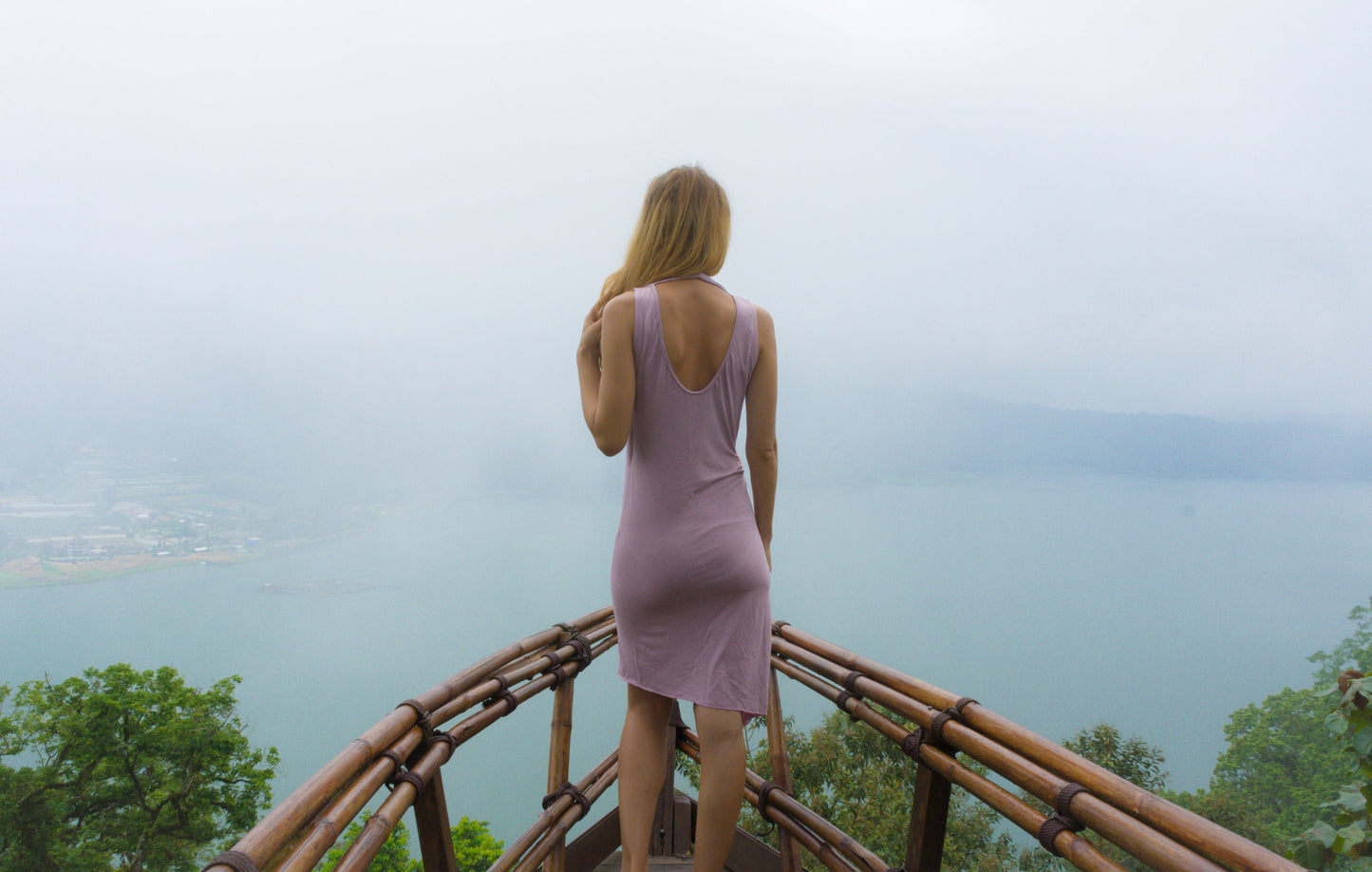 Boho mini goddess dress