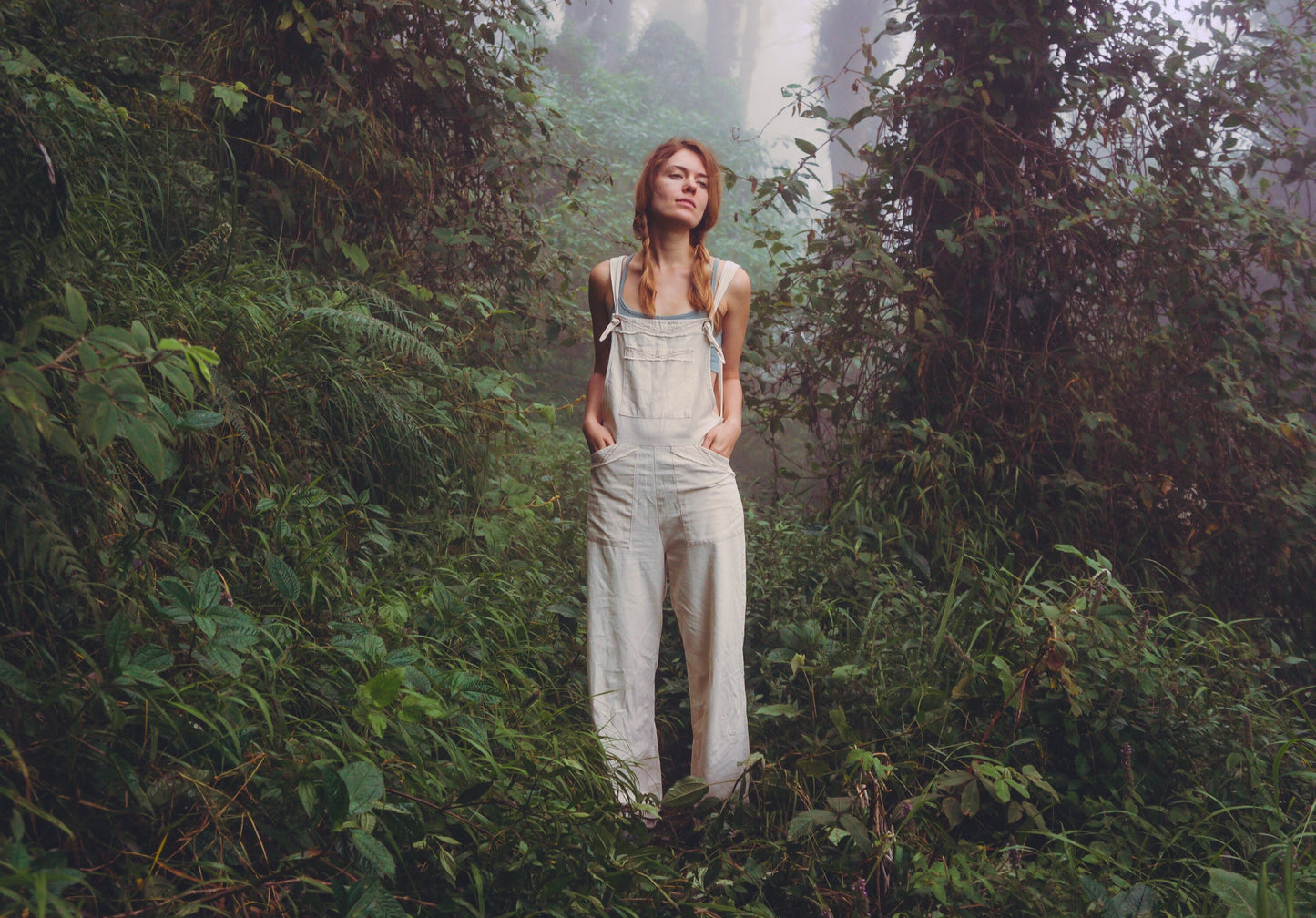 Go west wide leg jumpsuit | Natural