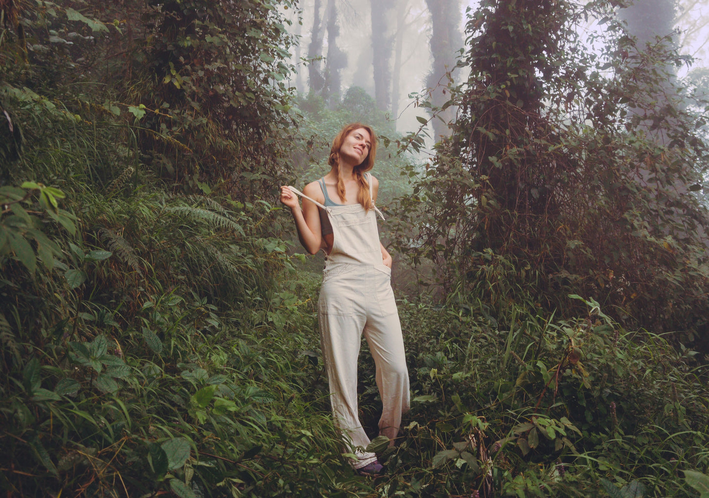 Go west wide leg jumpsuit | Natural