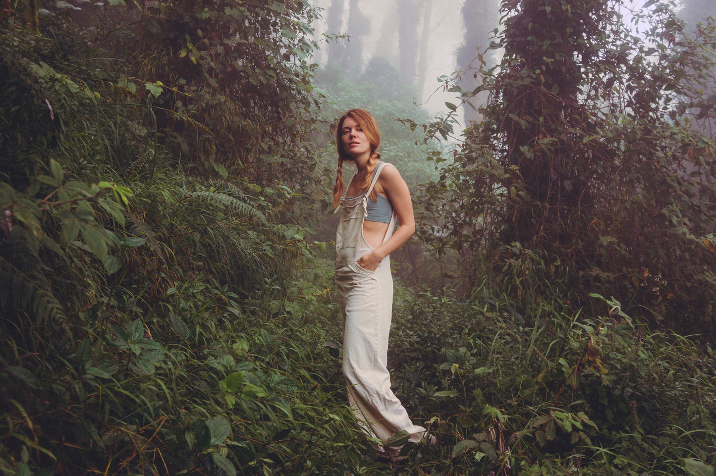 Go west wide leg jumpsuit | Natural