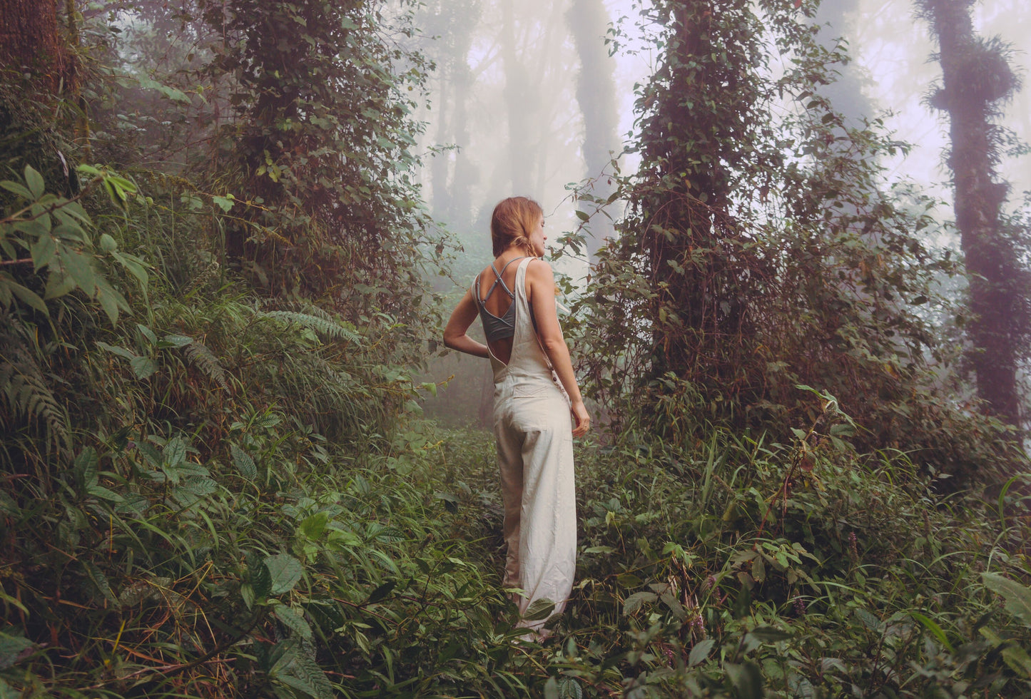 Go west wide leg jumpsuit | Natural