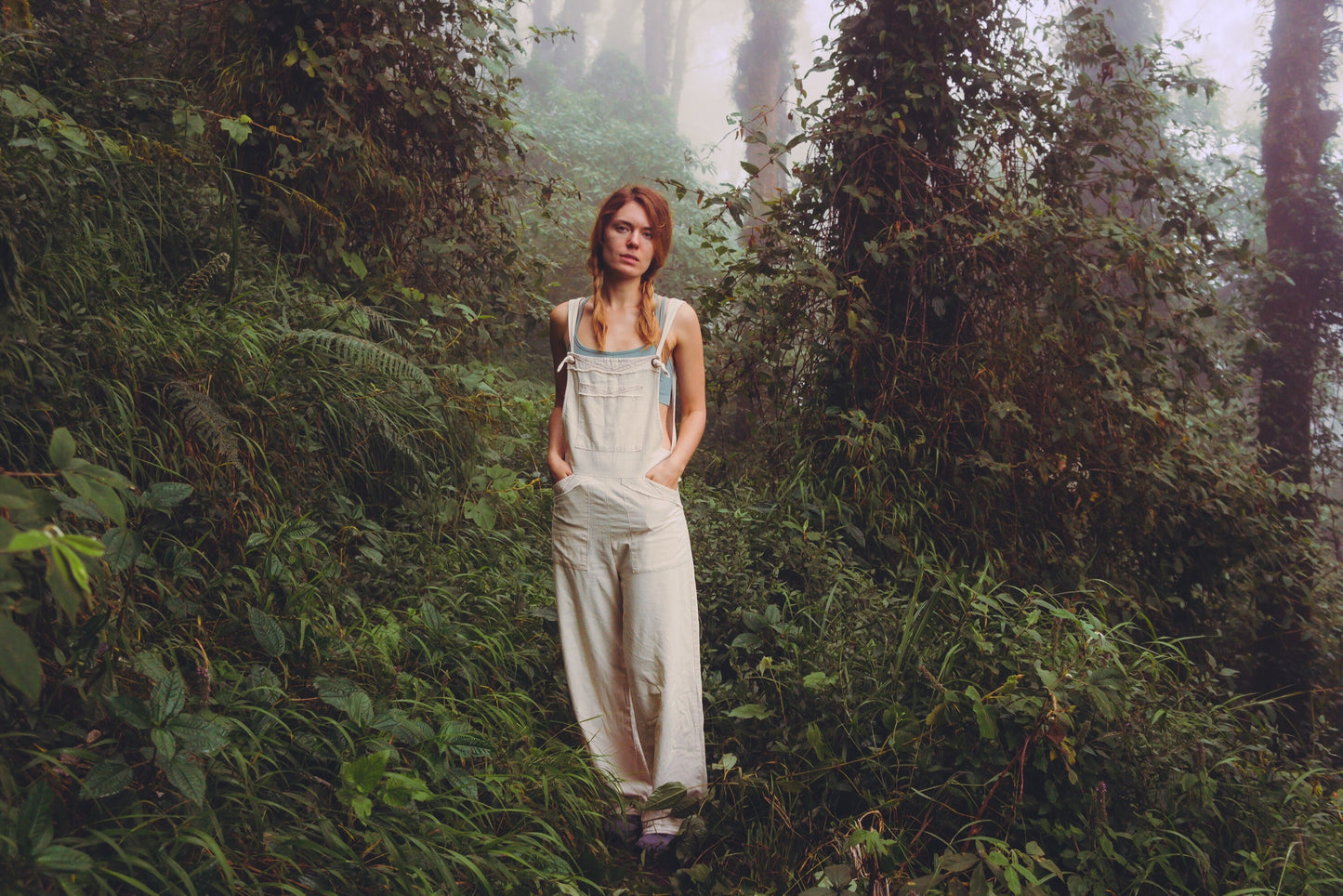 Go west wide leg jumpsuit | Natural