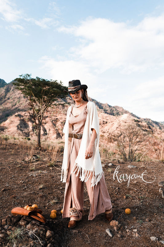 Boho kimono cover up
