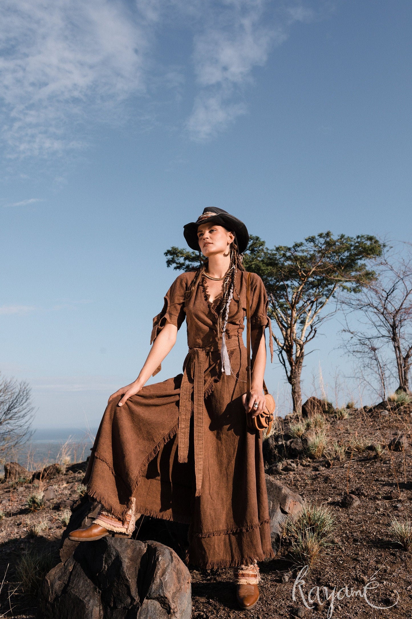Nomad wrap dress