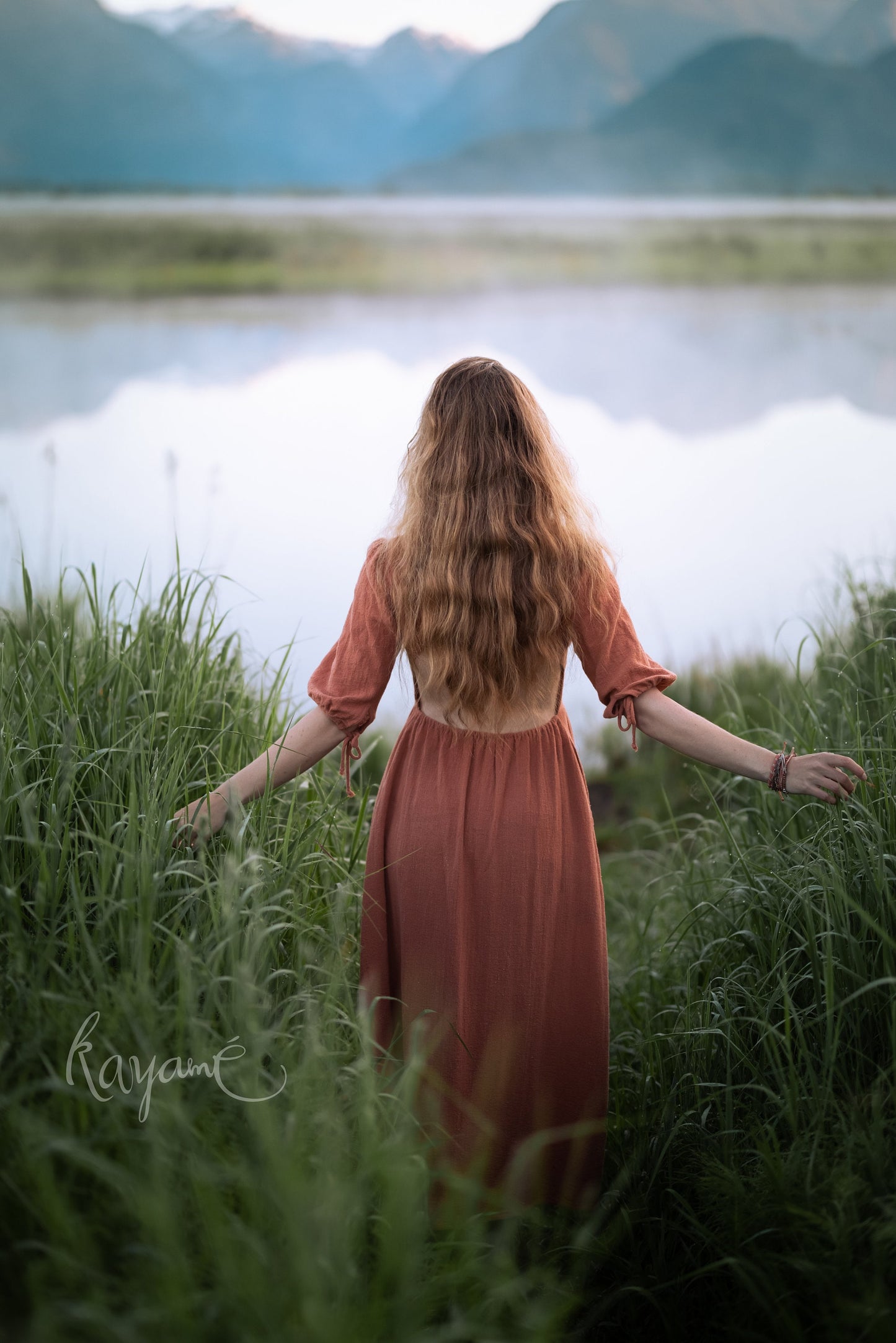 Backless fairy dress