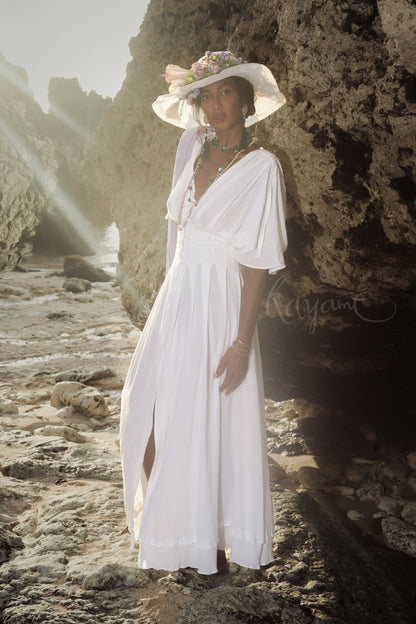 White Greek Goddess Dress