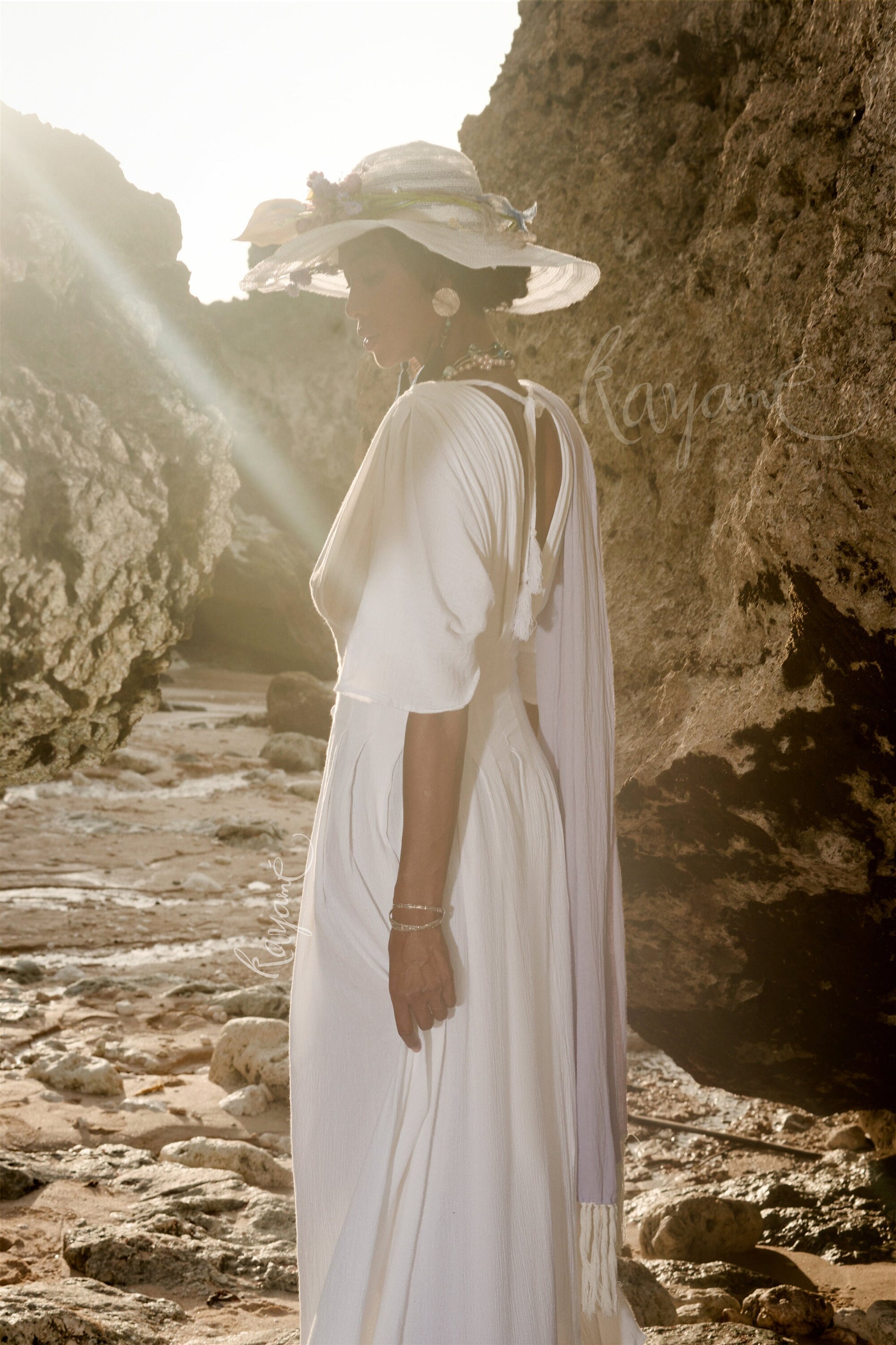 White greek goddess dress Kayame White greek goddess dress Kayame