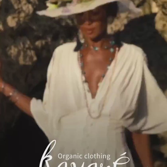 BOHO DRESS ꧁Kayame꧂ White goddess dress • Greek goddess dress