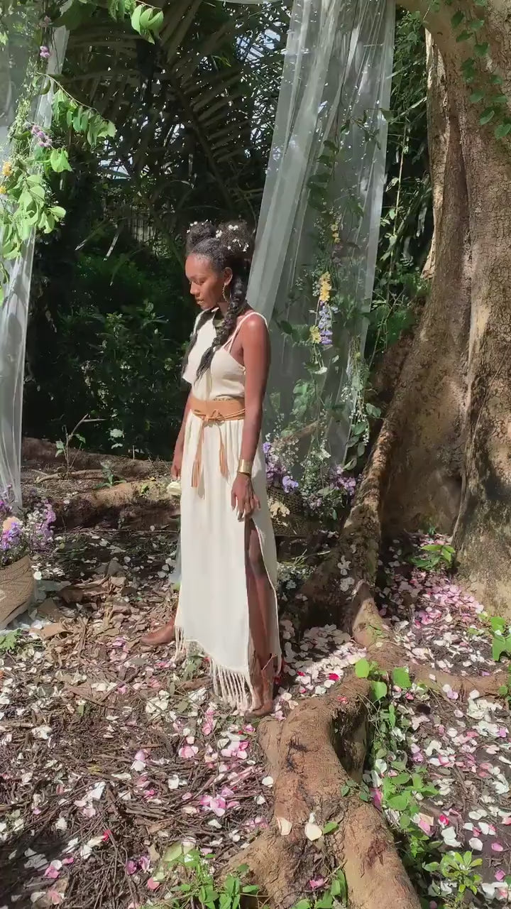 Grecian Goddess Dress — Handmade in Bali