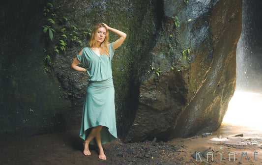 Top + Skirt | Moss