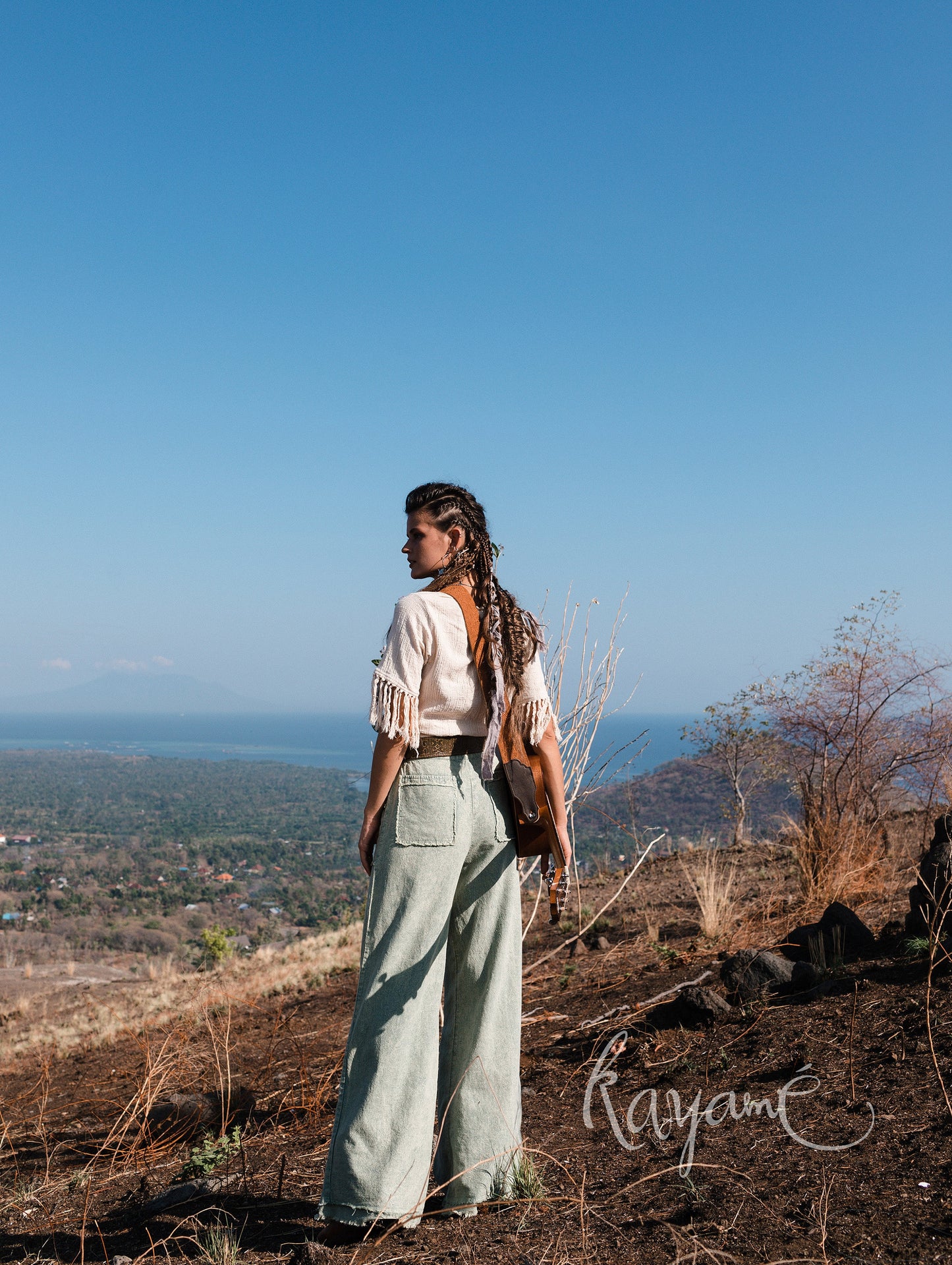 Palazzo nomad pants | Ocean blue