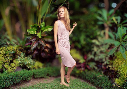 Boho mini goddess dress