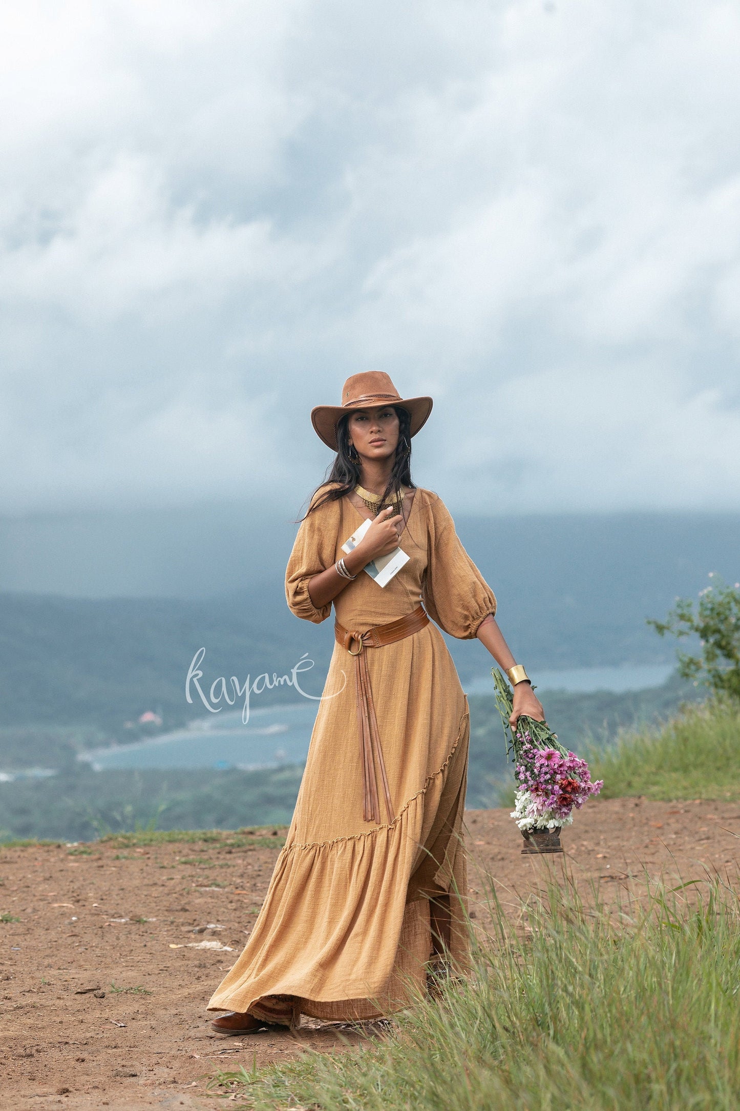 Bohemian dream tie back dress | Ochre